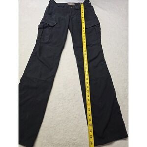 5.11 Tactical Pants Womens 0 Long Black Cargo Uniform Work Outdoor Military